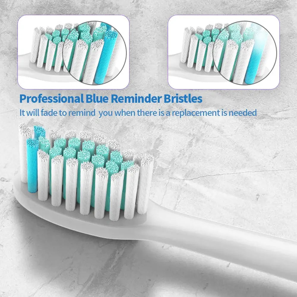 Electric toothbrush head, replaceable sonic electric toothbrush head, suitable for Philips Sonicare's electric replaceable brush from PriceLows™