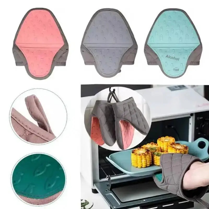 Silicone Oven Gloves | Fish Shaped | Heat Resistant | One Size