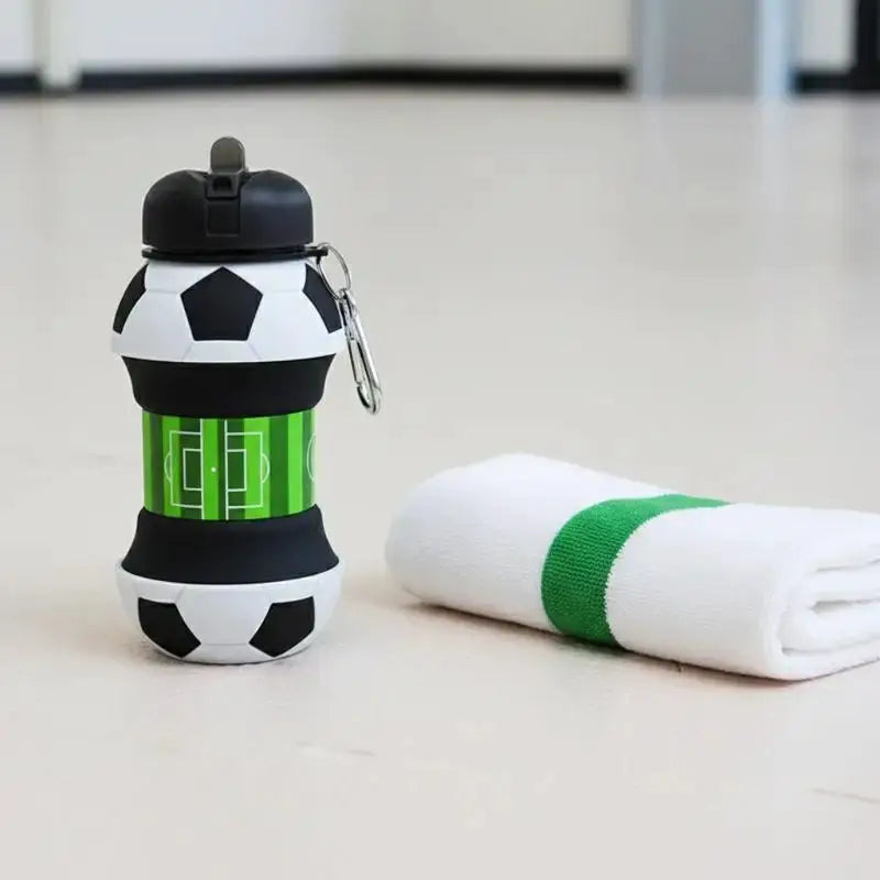Kids Fold Water Bottle Cup with Leakproof Lid Portable School Sports Outdoor Collapsible Drink MugHotsale from PriceLows™