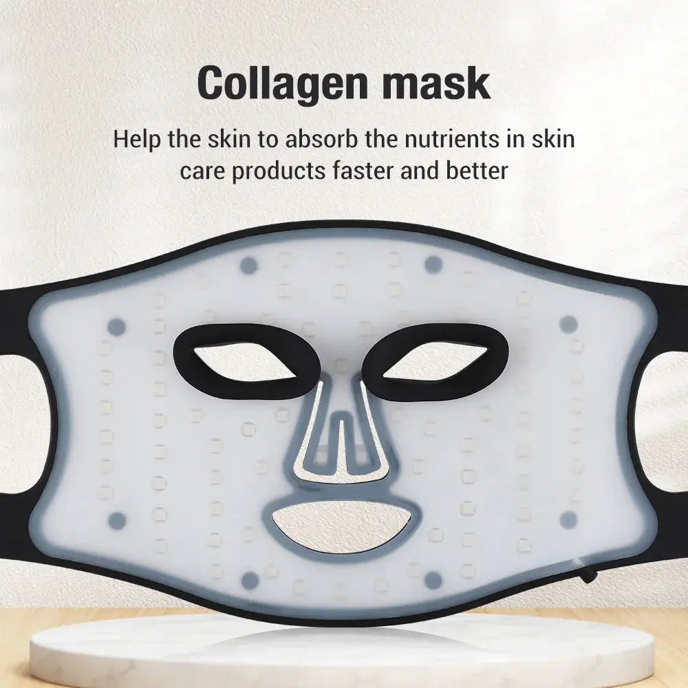 Red Light therapy Mask 460nm 660nm 850nm LED Beauty Devices Face Instrument Rejuvenation Skin Anti Aging Wrinkle Skin Repair from PriceLows™