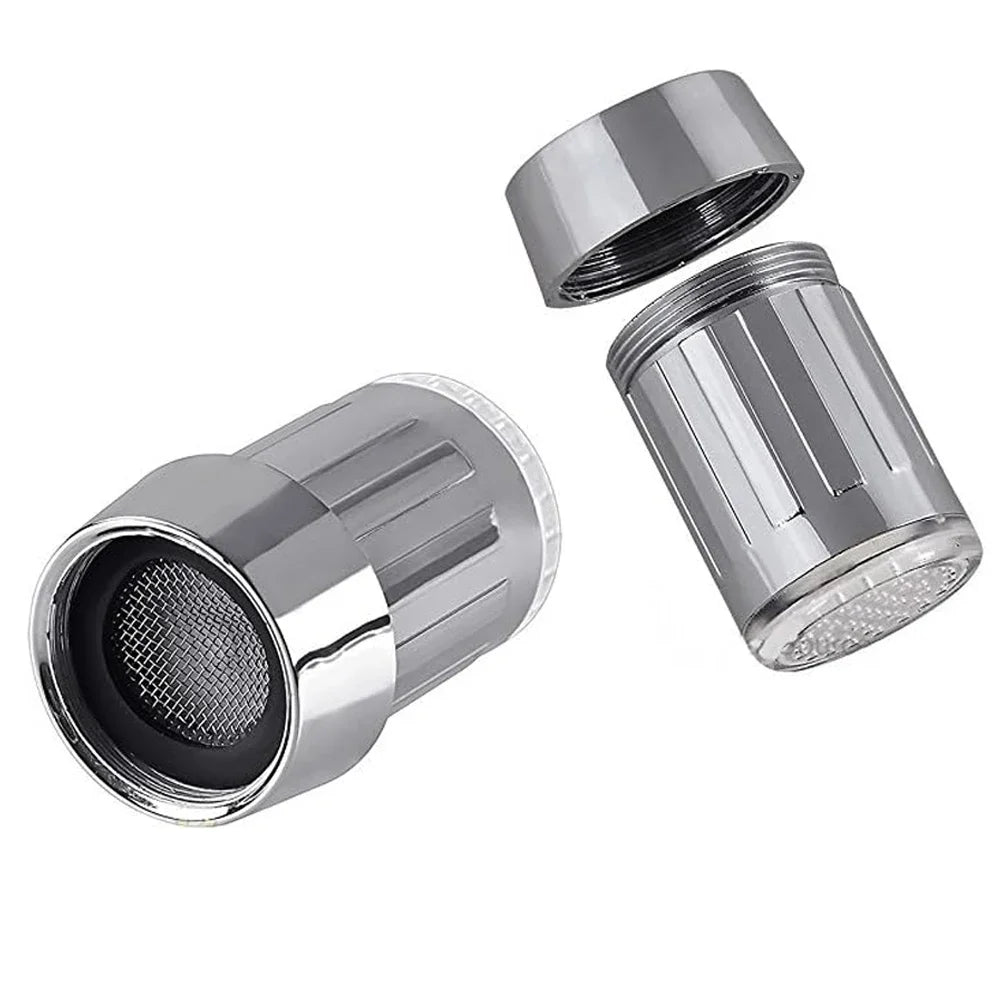 LED Faucet Aerator | Auto Color Change | Water Saving | Battery-Free
