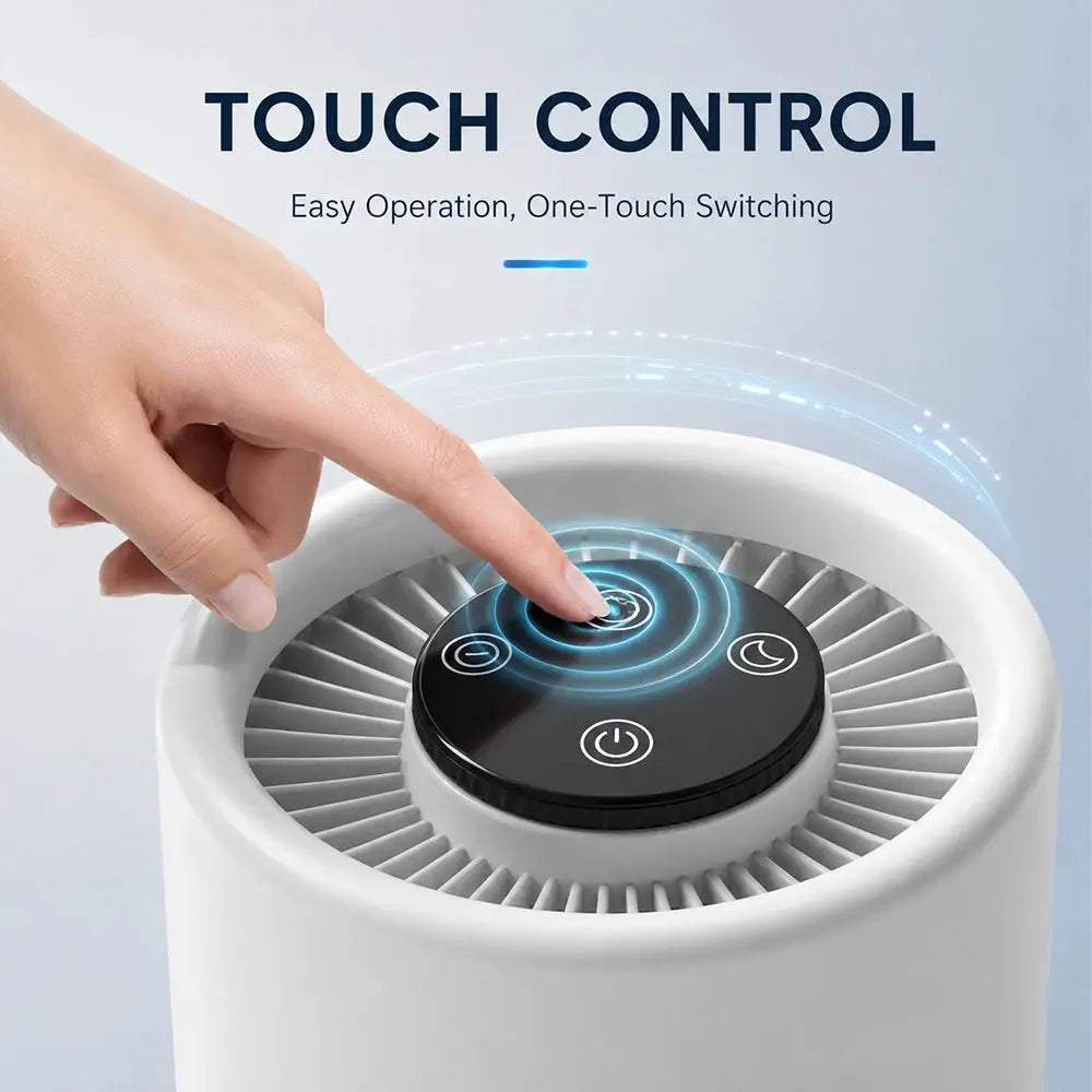 Portable Air Purifier | H11 HEPA Filter | USB Powered With Aromatherapy