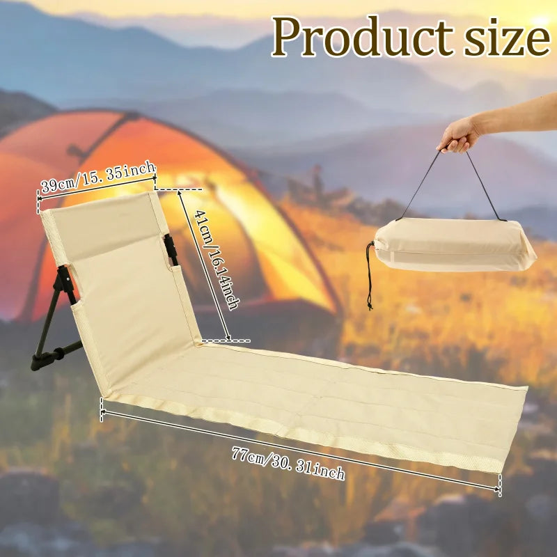 Camping Chair | Foldable | Backrest | One Size Portable