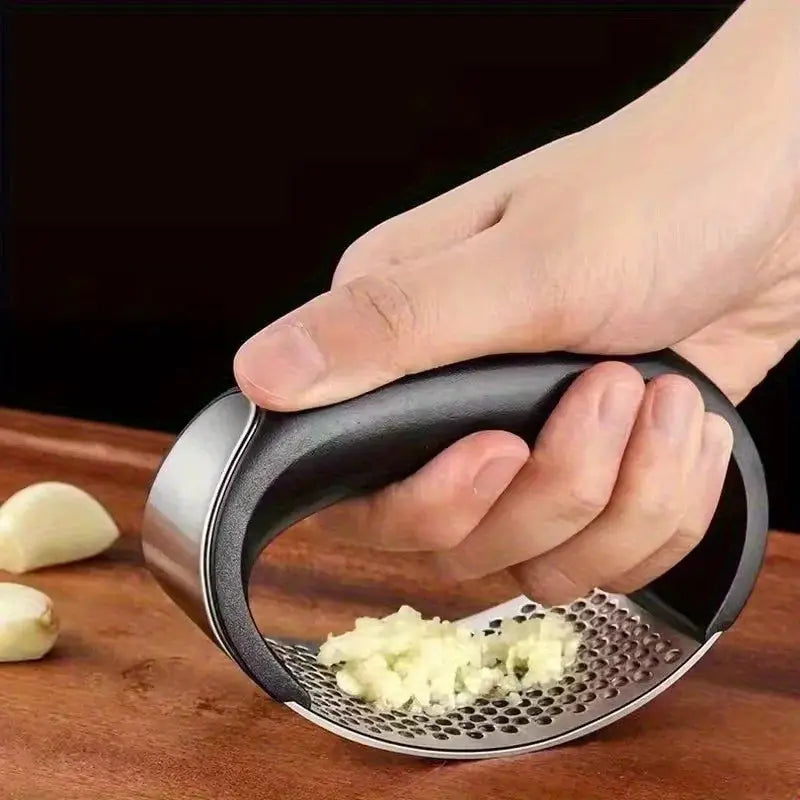 GarlicPress, Stainless Steel GarlicPress, Garlic Mincer, Chopping Garlic Tool, Fruit Vegetable Tools Kitchen Accessories Gadget from PriceLows™