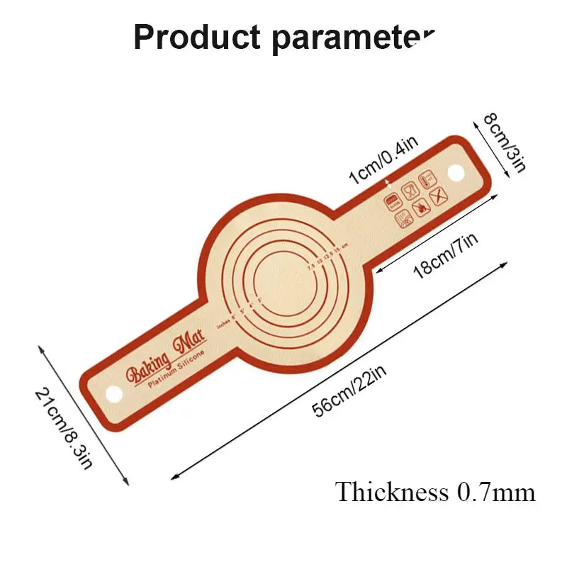 Silicone Bread Sling | Material: Silicone | Non-Stick | Long Handles