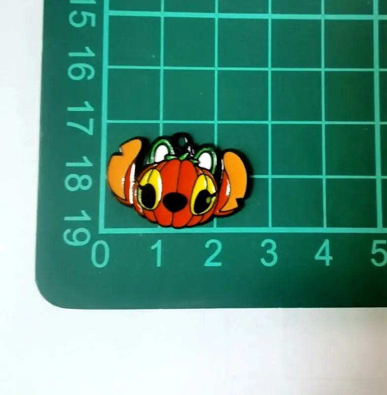 Halloween Pendant Charms | Metal Design | Cartoon Pattern | 10 Piece Set