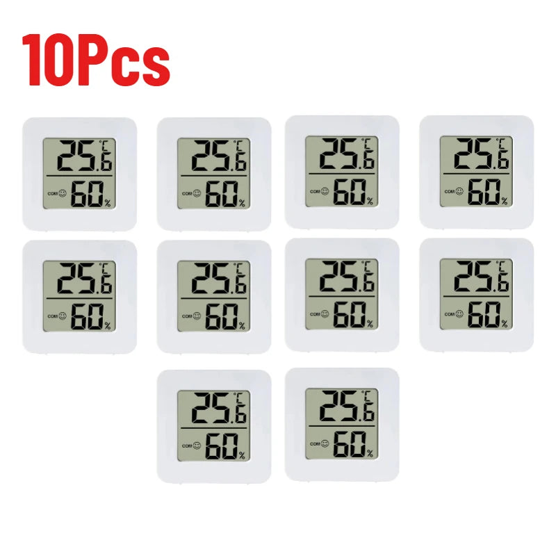 Digital Hygrometer Thermometer | Indoor Use | Mini LCD Display | Compact Size