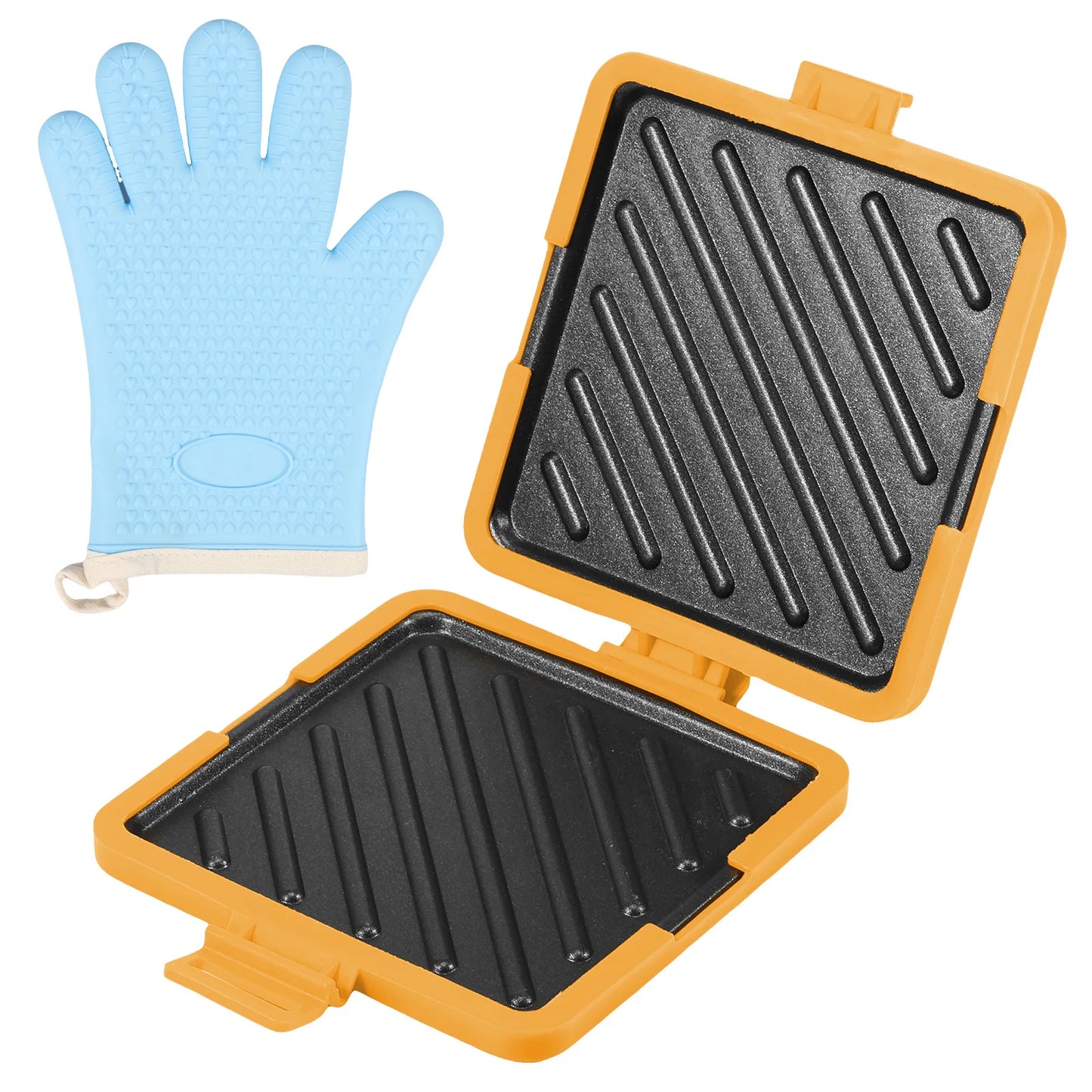 Microwave Sandwich Maker | Silicone Sleeve | Bacon Cooker | One Size