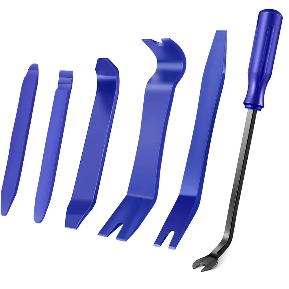 5/6Pcs Trim Removal Tool Set Car Pry Tool Kit Car Panel Door Audio Trim Tool Installer Pry Kit for Vehicle Dash Radio Audio from PriceLows™