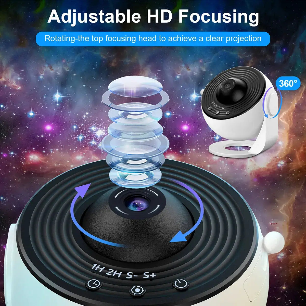 13 in 1 Star Projector, Planetarium Galaxy Projector for Bedroom, Aurora Projector, Night Light Projector for Kids Adults from PriceLows™