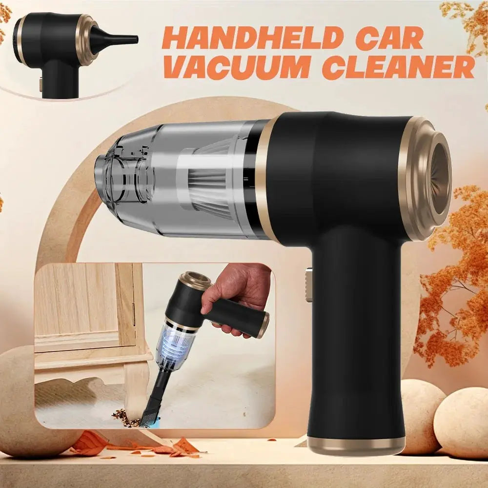 Portable cordless car vacuum cleaner, home appliance, suitable for cars, bedrooms, carpets, pet hair, high-power device from PriceLows™