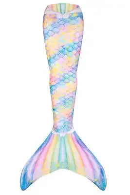New Kids Adult Swimming Mermaid tail Girl Mom Cosplay Mermaid Costume Children Party Gift Fantasy Swimsuit With Monofin Fin from PriceLows™