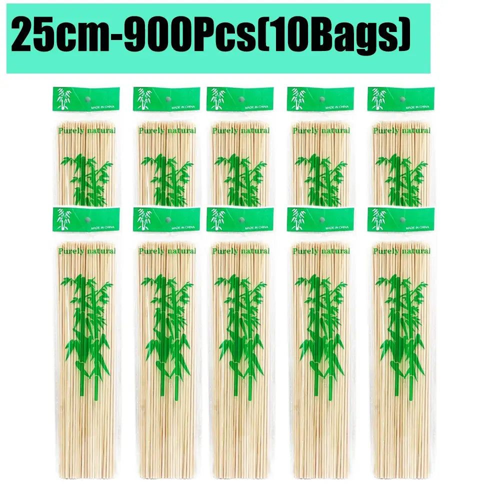 Bamboo Skewers | Natural Color | 15/20/25/30cm | 80-90 Pcs Pack
