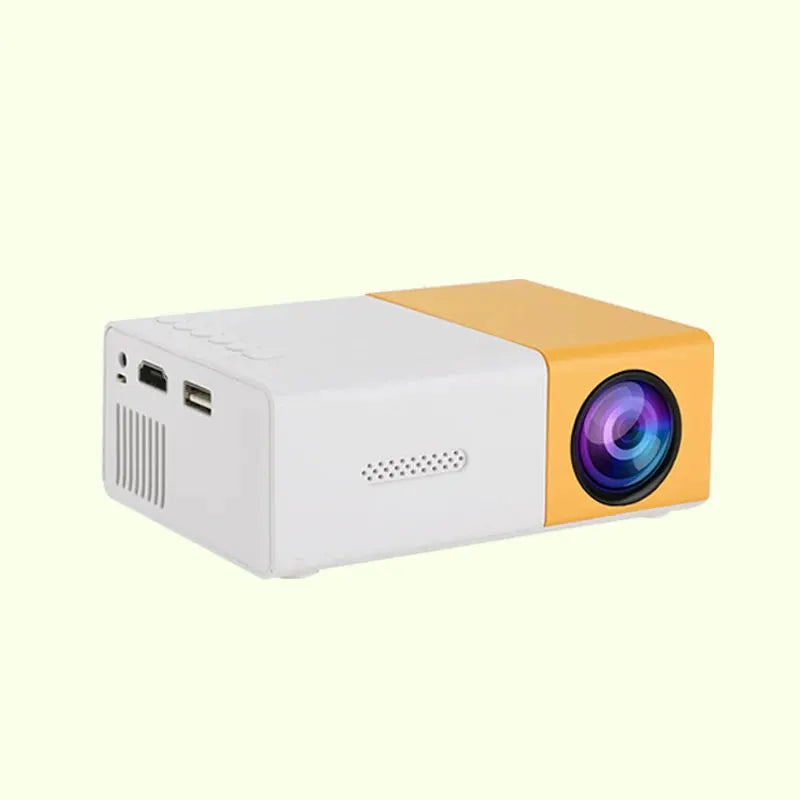 Mini Portable Projector | 3000 Lumens | HDMI USB Input | YG300
