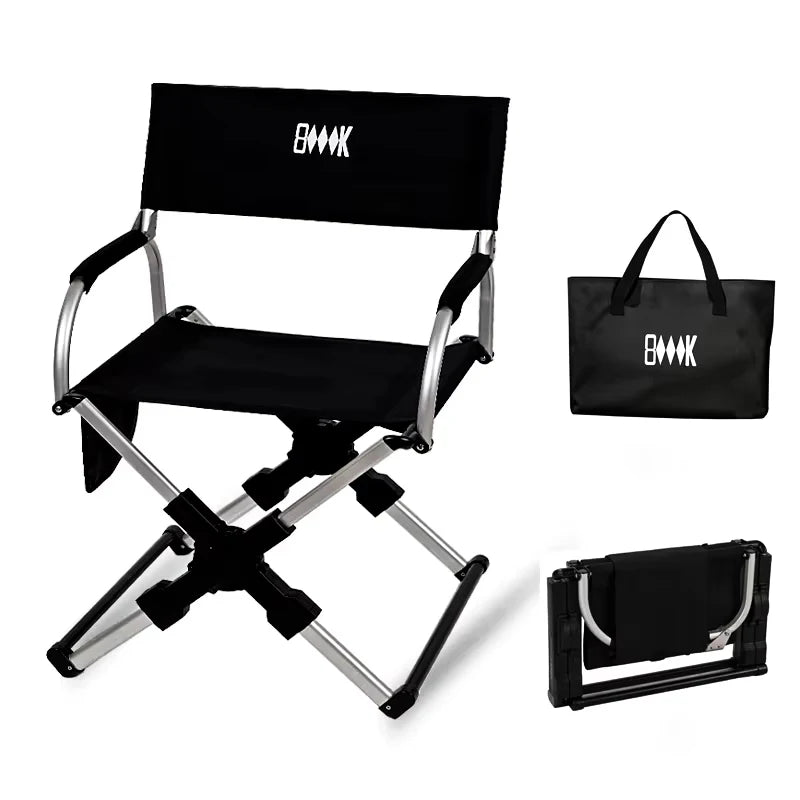 Director's Chair | Aluminum Frame | 100 kg Load Capacity | Size 55x50x82 cm