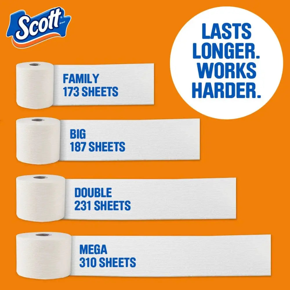 Toilet Paper | 2 Ply | Triple Rolls | Septic Safe 12 Pack