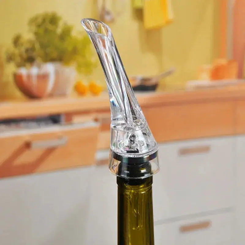 UPORS Wine Aerator Pourer Premium Aerating Pourer Red Wine Decanter Cap Spout Stopper Bottle Mouth Dispenser Decanter Spout from PriceLows™