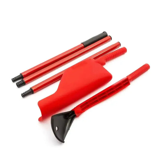 Adjustable Gutter Cleaner Tool with Leaf Scoop Durable Cleaning Kit for Downspout Maintenance Gardening Drainage Tools Set from PriceLows™