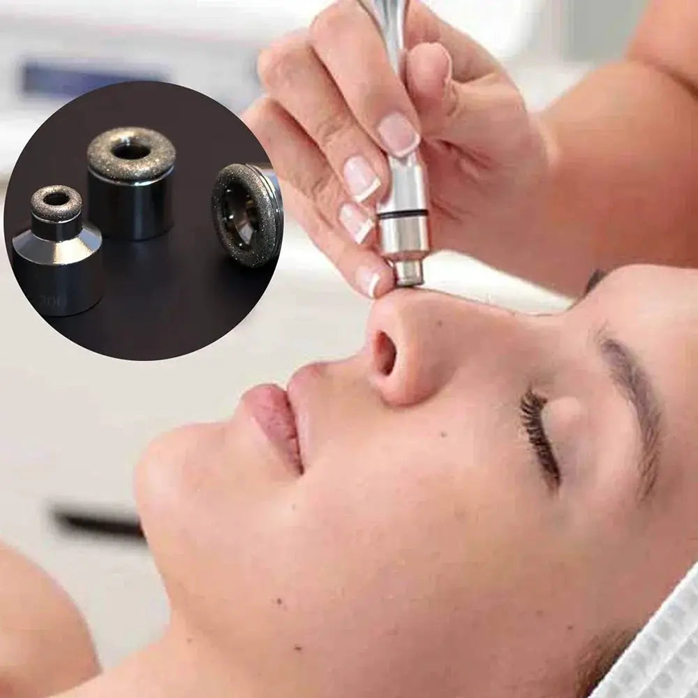 Diamond Microdermabrasion Tips | 9 Pack Wands And Nozzles For Skin Peeling