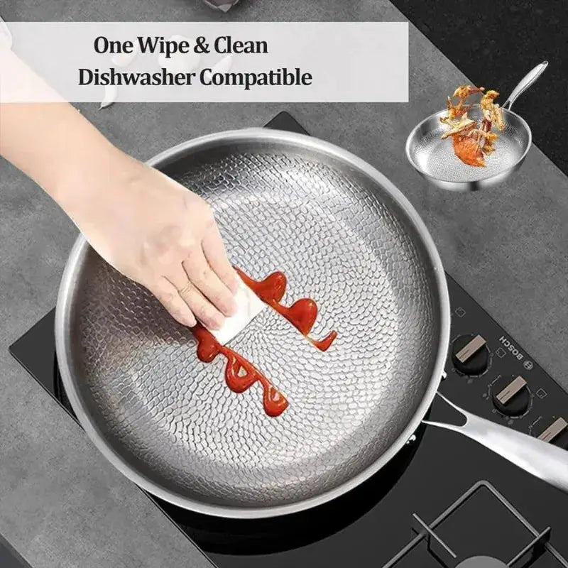Titanium Omelet Pan | Induction Compatible | Nonstick | One Size