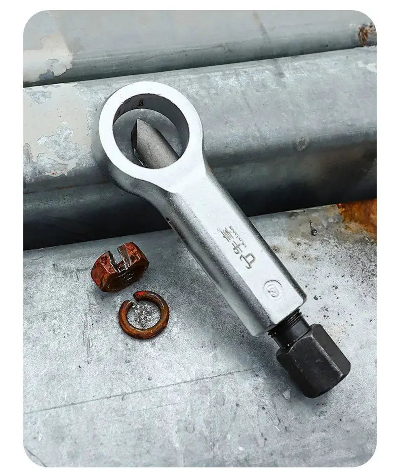 Heavy-Duty Nut Screw Splitter Set Remover Tools Nut Breaker Tool Durable Portable Manual Remover Extractor Hand Splitting Tool from PriceLows™