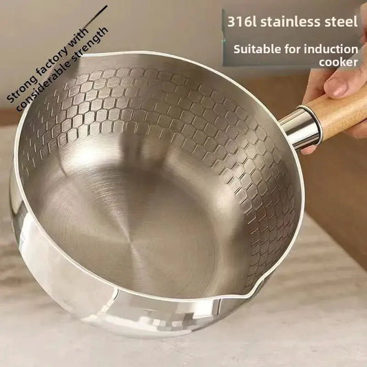 Milk Pot With Nonstick Coating | Stainless Steel | Food Grade