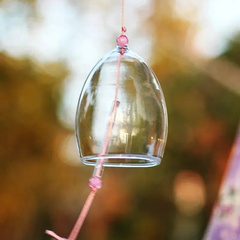Transparent Glass Wind Chime DIY Graffiti Hand-painted Wind Chime Suitable for Outdoor Decoration During The Spring Festival from PriceLows™