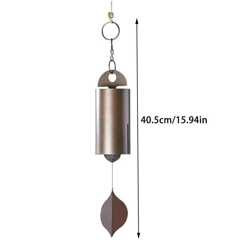 1pc Retro Metal Windbell Wind Chimes Deep Resonance Serenity Bell For Outdoor Home Garden Courtyard Decoration Home Decor from PriceLows™