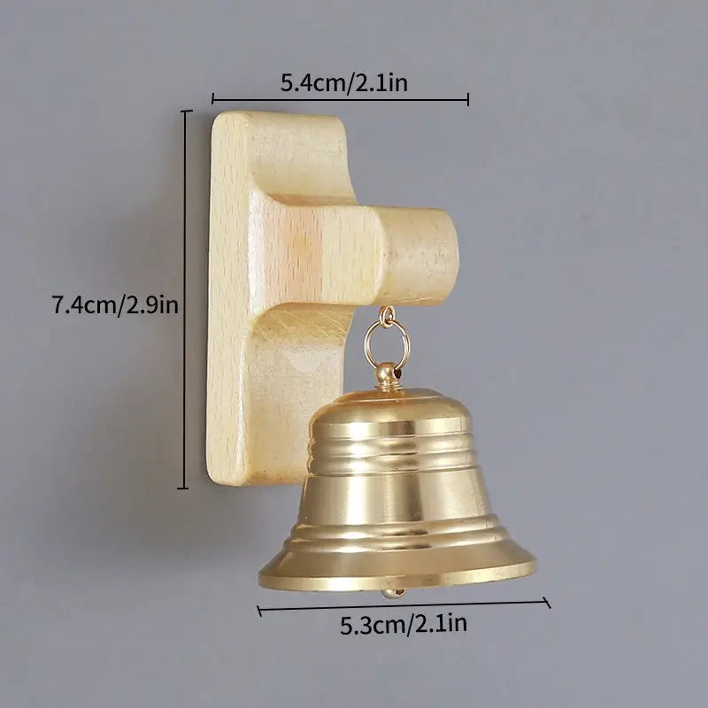 Wooden Door Bell Japanese Wind Chime Door Chime Room Decor Home Front Doorbell Landscape Bell Shopkeeper Remind Bell 풍경 from PriceLows™