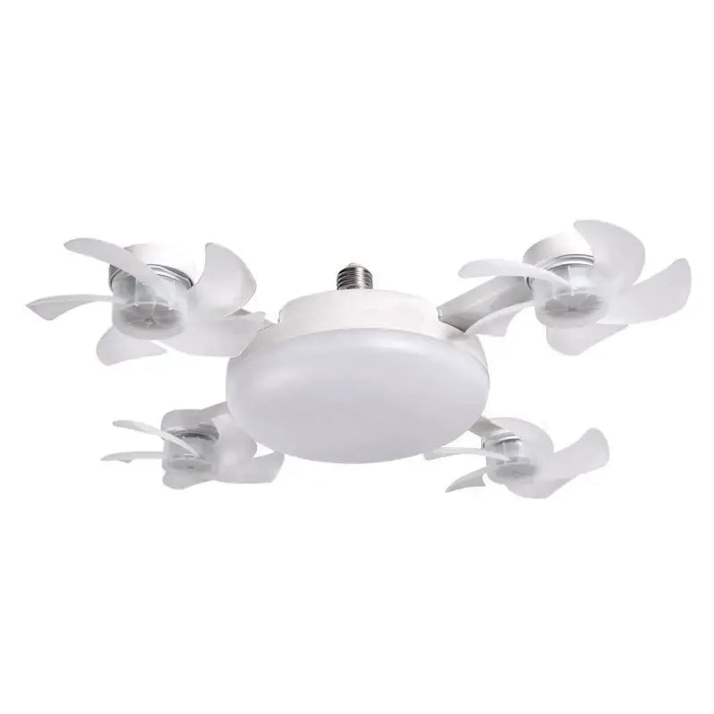 Ceiling Fan Light | E27 Base | Remote Dimmable LED | Nordic Modern