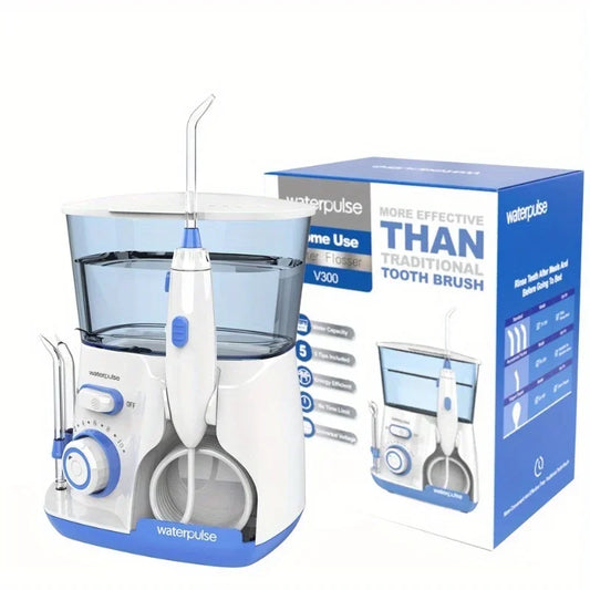 Water Flosser | High Pressure Jet | 5 Nozzles | Portable V300