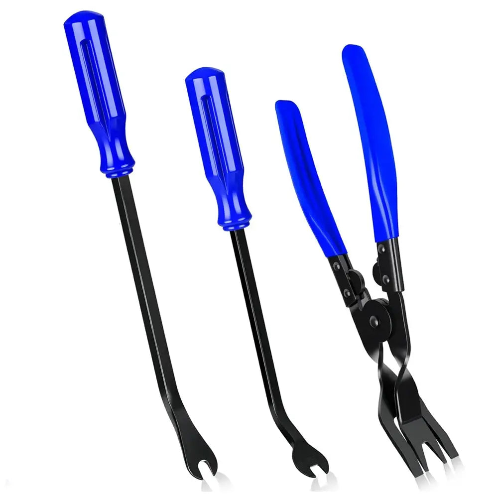5/6Pcs Trim Removal Tool Set Car Pry Tool Kit Car Panel Door Audio Trim Tool Installer Pry Kit for Vehicle Dash Radio Audio from PriceLows™