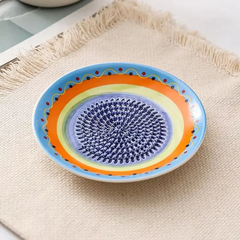 Ceramic Ginger Grater | Manual Operation | Portable Design