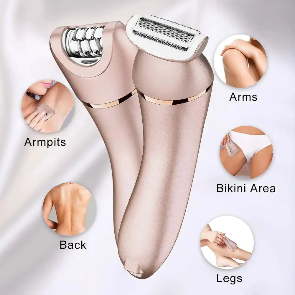Surker Electric Epilator | Rechargeable Type C | Body Shaver And Hair Removal