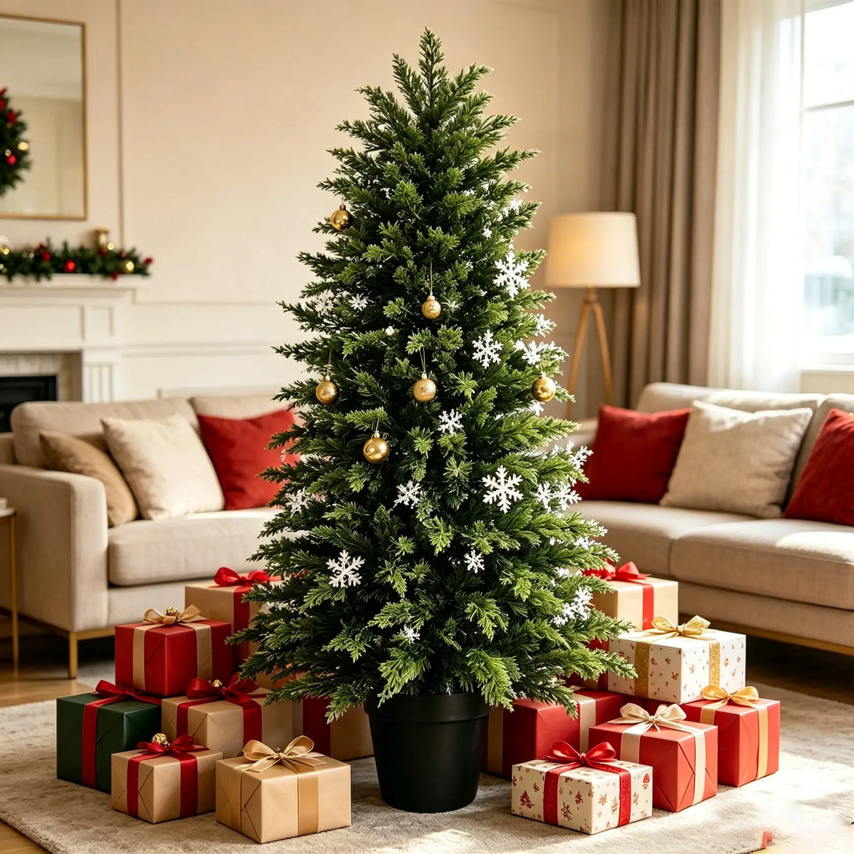 Artificial Cedar Topiary | UV Resistant | Faux Evergreen | 2 To 6 Feet