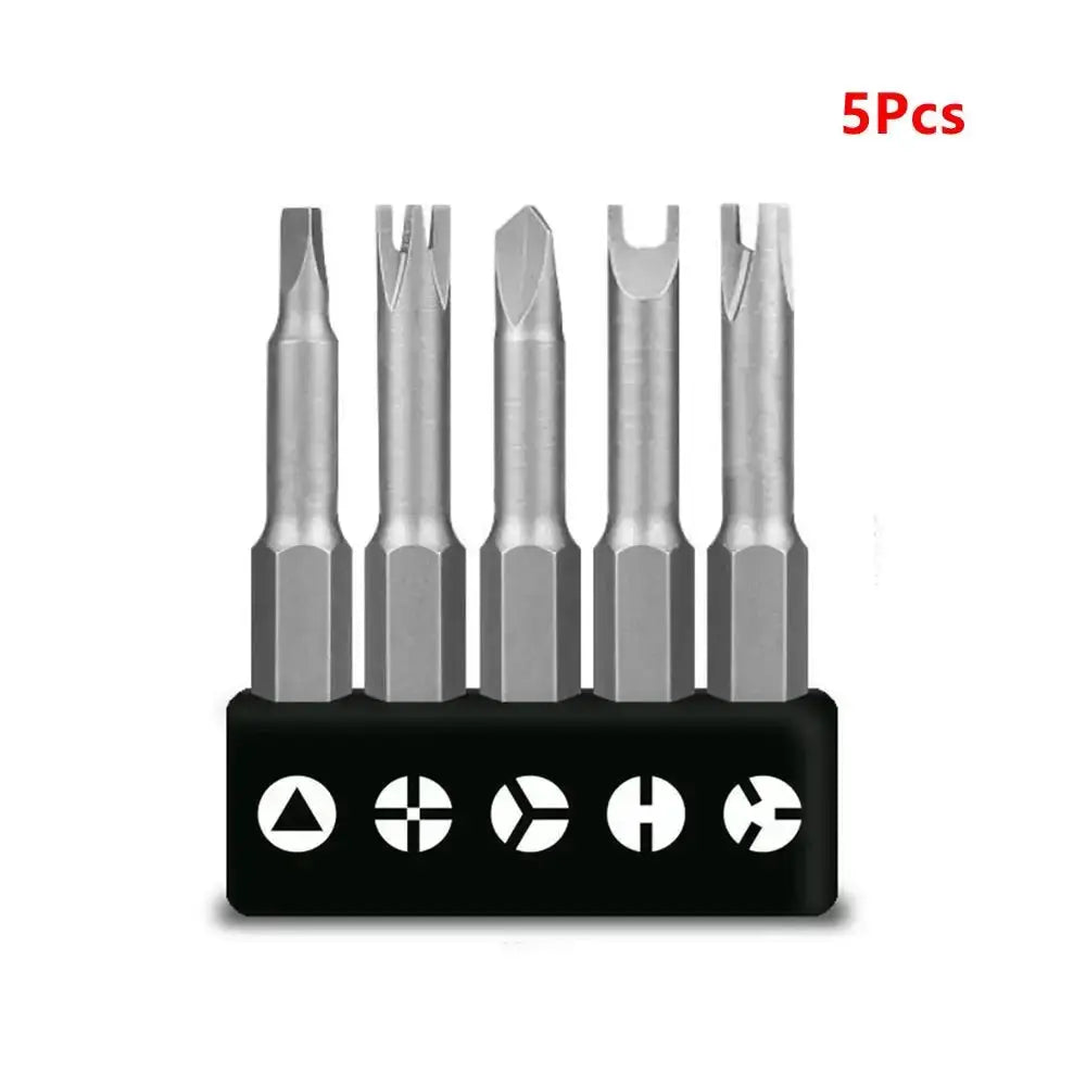5/7/13Pcs Special-shaped Screwdriver Set 50mm U-shaped Y Shape Triangle Inner Cross Three Points Phillips Slotted Screwdriver from PriceLows™