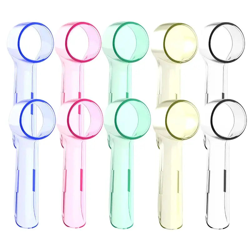 Toothbrush Dustproof Covers Caps Compatible with Oral B Electric Toothbrush Round Replacement Brush Heads Protector 5 Colors from PriceLows™