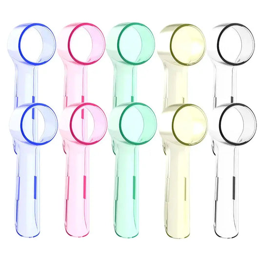 Toothbrush Dustproof Covers Caps Compatible with Oral B Electric Toothbrush Round Replacement Brush Heads Protector 5 Colors from PriceLows™