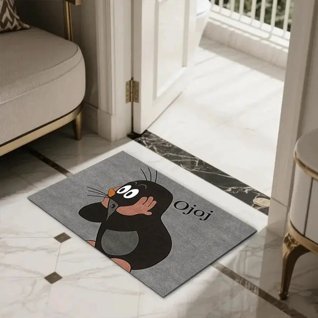 VIKAMA Cartoon Floor Mat Gray Carpet Kitchen Rug Doormat Welcome Mat Rug For Bedroom Carpet For Live Room Home Dec from PriceLows™