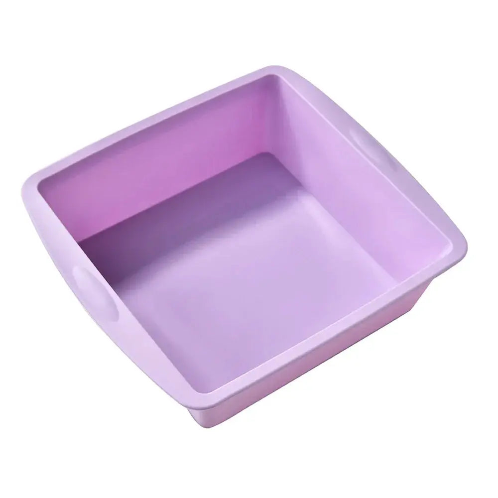 Silicone Square Cake Plate | Nonstick | Oven And Air Fryer Safe
