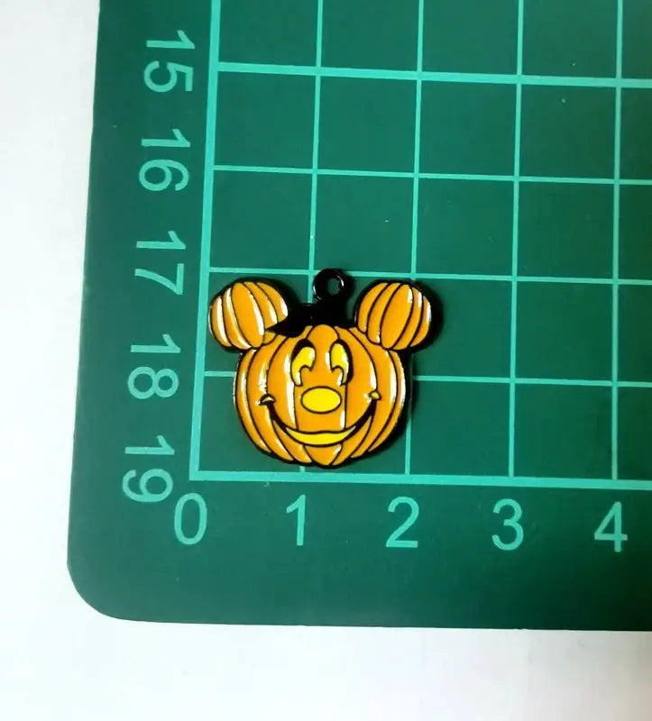 Halloween Pendant Charms | Metal Design | Cartoon Pattern | 10 Piece Set