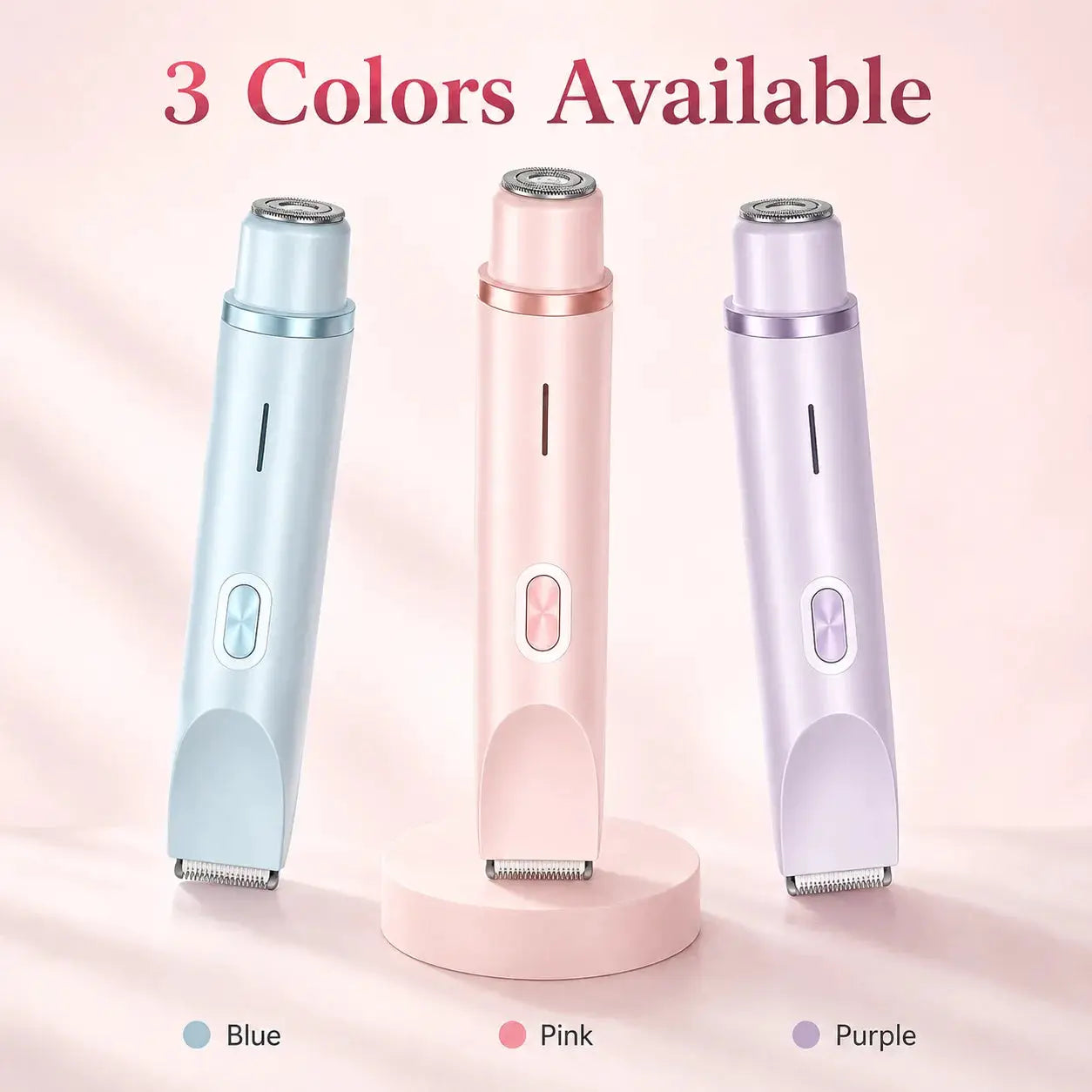 Women's Electric Trimmer | Rechargeable USB Battery | Dual Heads Face And Bikini