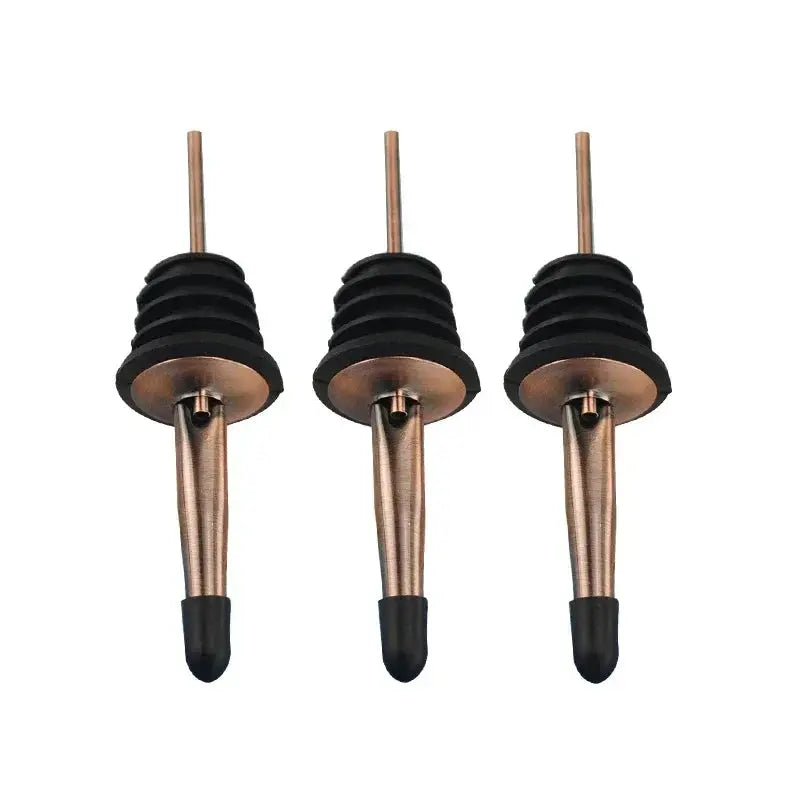 UPORS Wine Pourer 2/3Pcs Stainless Steel Alcohol Liquor Spouts Bottle Dispenser Wine Bottle Stopper with Cap Wine Accessories from PriceLows™