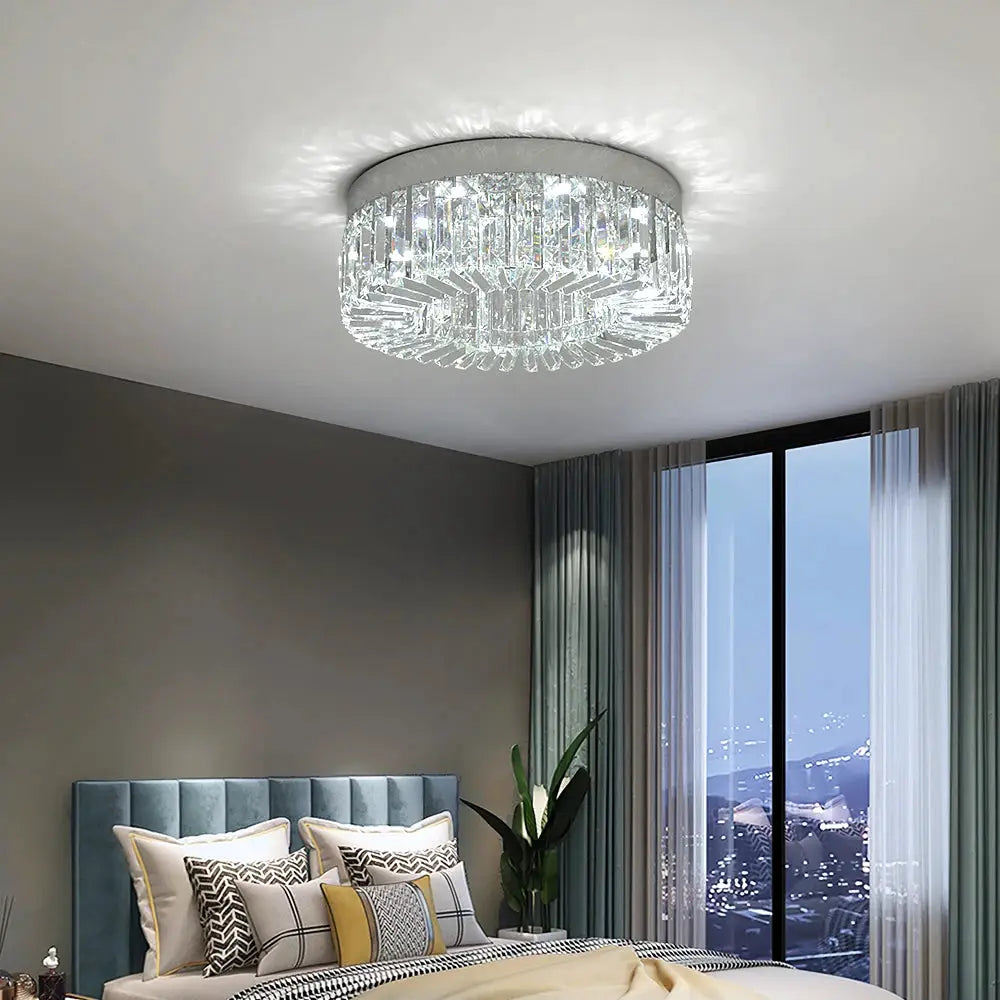 Crystal Ceiling Lamp Living Room Gold Luxury Modern Chandeliers Decoration Led Ceiling Lights Lighting Fixture Diameter 40 50cm from PriceLows™