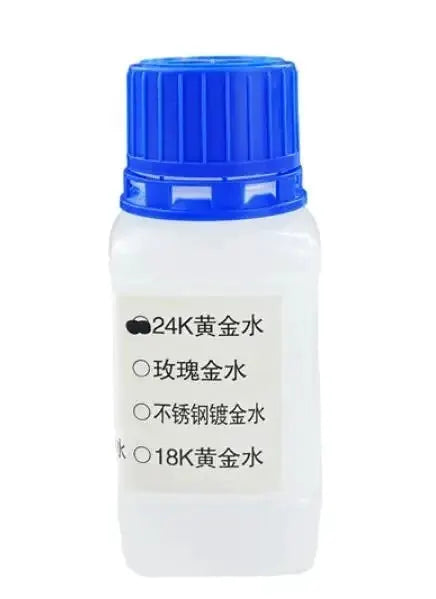 Gold Electroplating Solution | 100Ml | Jewelry DIY Kit