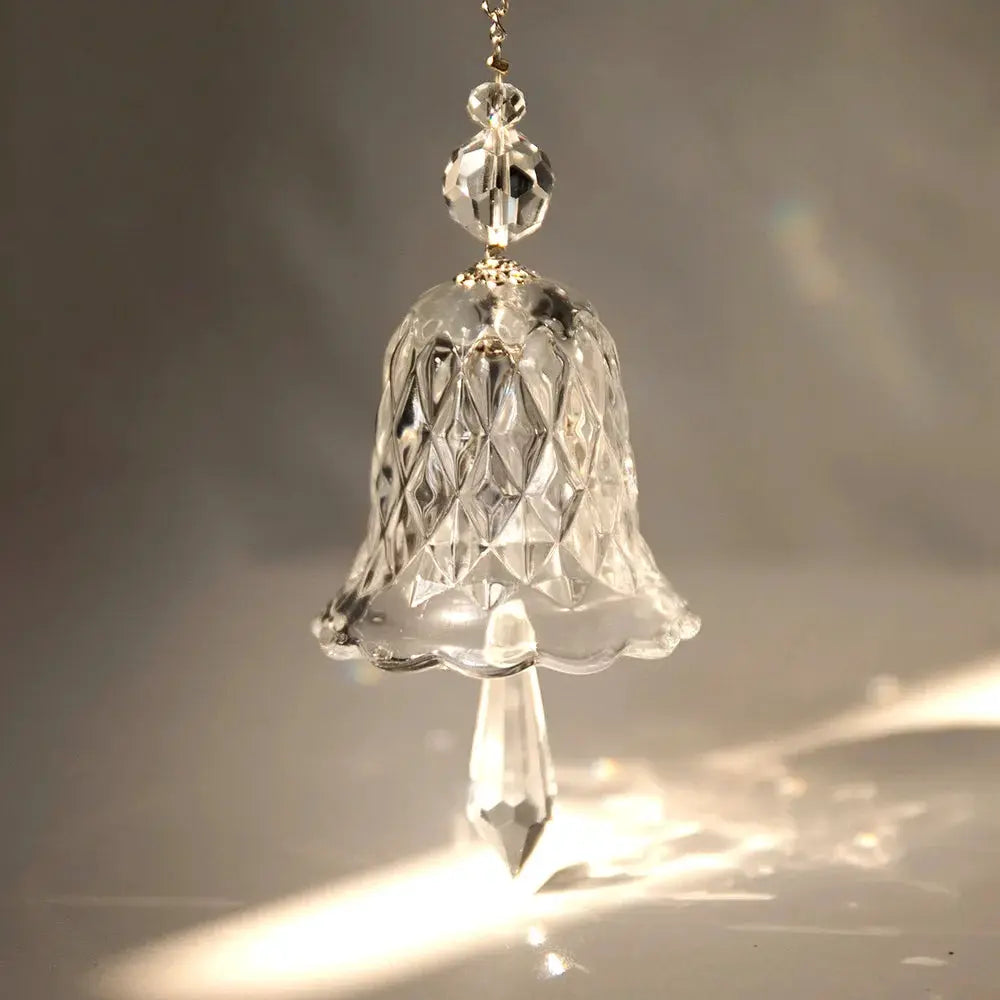Rainbow Crystal Wind Chime Window Hanging Bell Glass Pendant Sun Catcher Christmas Decoration Home Decoration Garden Decoration from PriceLows™