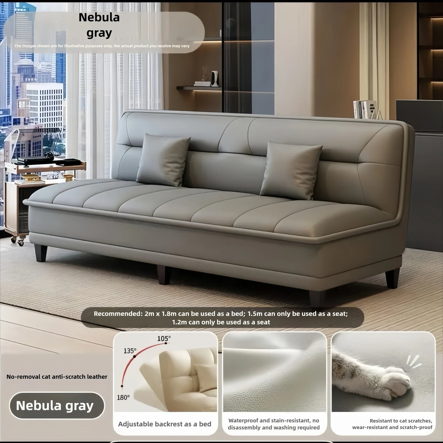 Sofa Bed | Folding | Dual-Purpose | Small Space Living