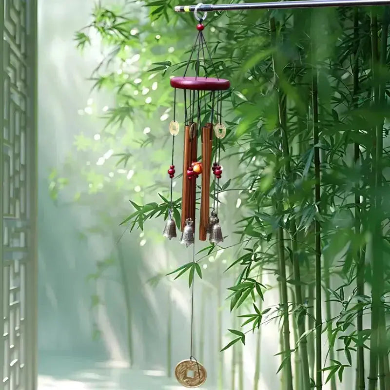 Large Wind Chime Tubes Bells Metal Church Bell Outdoor Garden Home Garden Decor Hanging Wind Chime Symbol Of Good Luck from PriceLows™