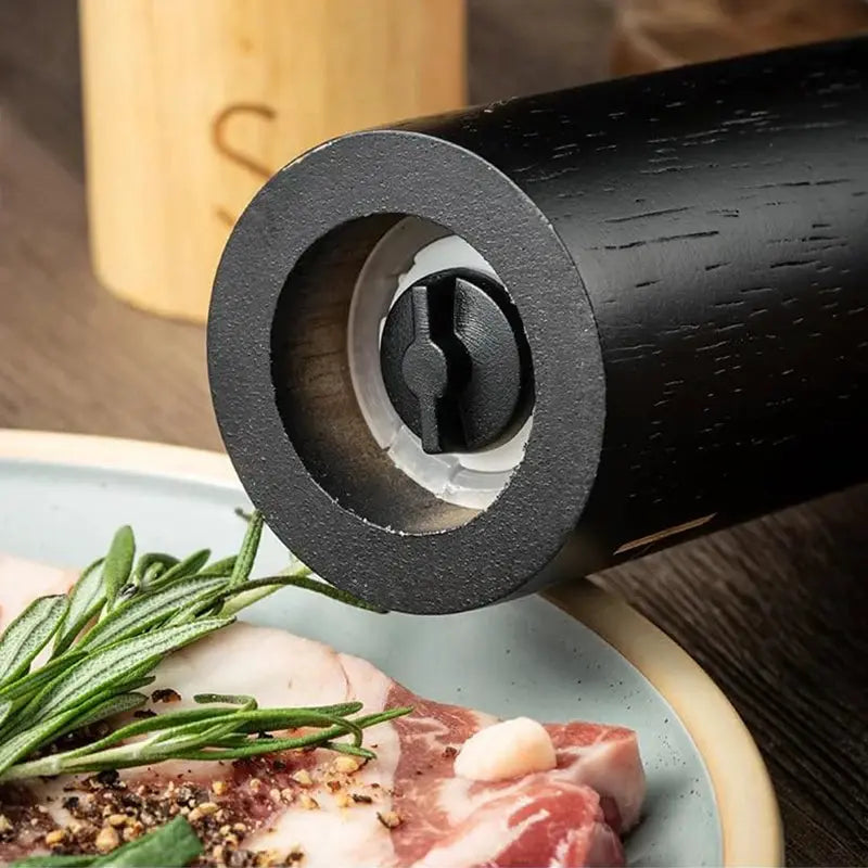 Salt And Pepper Grinder Set | 7 Inch | Adjustable Ceramic Coarseness | JT323