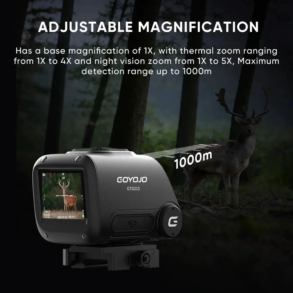 Multispectral Dual-light Fusion Thermal Imaging Scope for Hunting 2K 60Hz Daytime Thermal Monocular with Video Rec PIP WiFi from PriceLows™